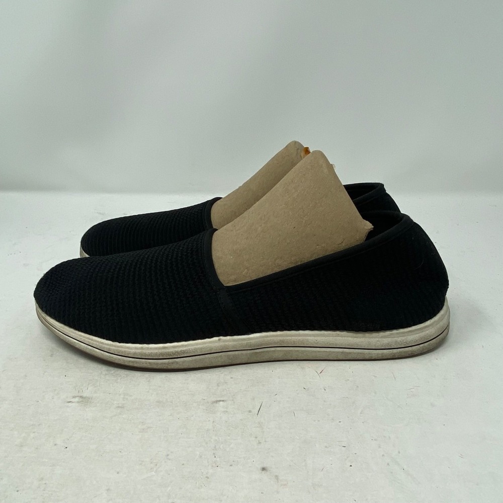 Clarks Cloudsteppers Womens Size 11 Black Slip-on Shoes Flat